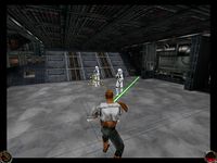 une photo d'Ã©cran de Star Wars - Jedi Knight - Dark Forces 2 sur PC